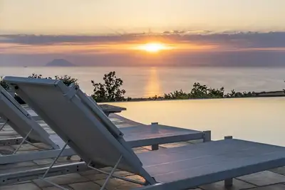 Cottage en Calabre pour 4 personnes avec piscine privée et vue mer