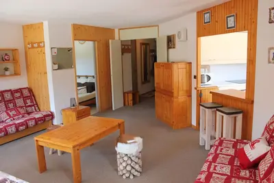 Image de Appartement 10 personnes Plagne Bellecôte avec terrasse au pied des pistes