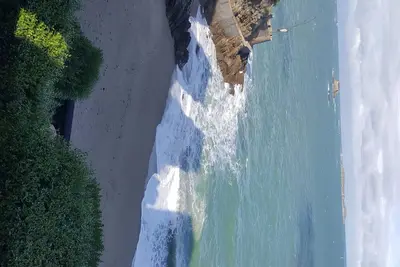Image de Dans villa vue sur mer. Apt rez de chaussee avec terrasse. sur plage
