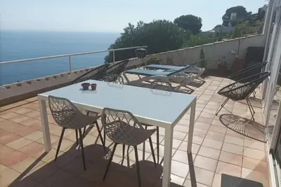 \"La Terrasse de la Mer 8\" Appartement Ac-Terrasse-Piscine-Parking-Bbq-Wifi