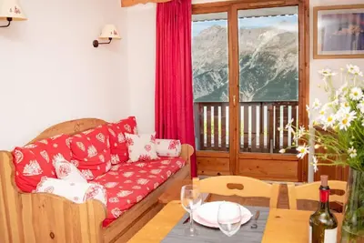 Image de Appartement 2 pièces, 6 pers, balcon, parking, animaux admis, Puy-Saint-Vincent