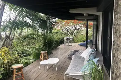 Logement  T2 vue mer, à St Denis avec accès  jacuzzi, 2 personnes