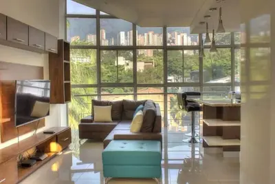 Image de Terrasse sur le toit du penthouse à l'intérieur de Lleras 3 chambres Ac Hot Tub Roof