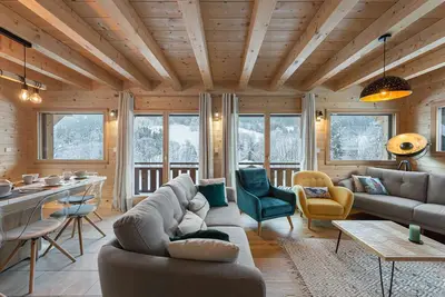 Image de Chalet moderne 10 pers Ă Abondance, chaleureux et discret