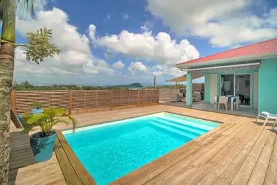 Image de SeaSide: Superbe villa récente avec piscine et vue mer - Classée 4 étoiles