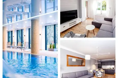 Image de 50m2 - Deluxe. Piscines, saunas et centre de fitness, à 400 m de la plage