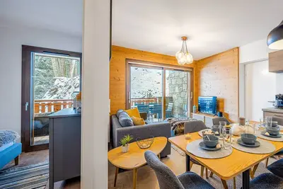 Image de Appartement 4 personnes - moderne, proche  centre et pistes, terrasse