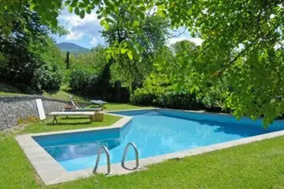 Image de Magnifique maison de vacances privée pour 4 personnes avec piscine, Wifi, Tv et parking