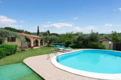 Maison de vacances privée avec Wifi, climatisation, piscine privée, Tv, patio, vue panoramique