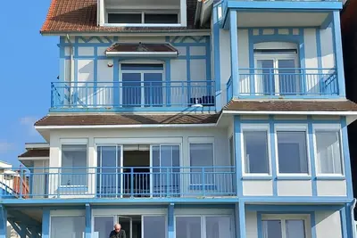 Image de Au Touquet, vue sur mer, grand appartement au 2ème étage, villa \"Mar Vivo\"