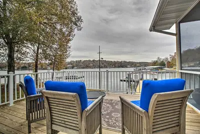 Image de Nouveau! Oasis au bord de l'eau avec quai sur le lac des Ozarks