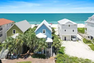 Image de Beach Front, Large House, North Cape San Blas ~ Beachcomber