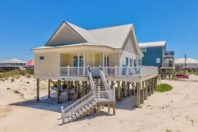 * Nouvelle Liste * \"Island Breeze\" Belle vue sur la plage du golfe, animaux acceptés!