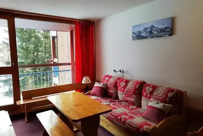 Image de Appartement 2 pièces 6 personnes proche des pistes, des commerces, de la garderie et de l'Esf au centre de la station d’Arc 1800