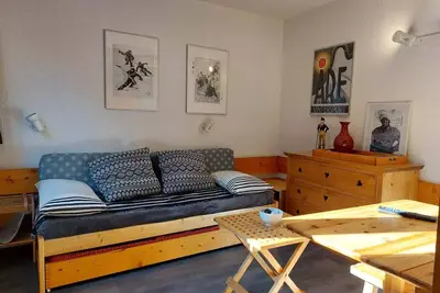 Image de Studio 2 Personen, in der Nähe der Pisten und Läden, im Herzen der Arc 1800 Station im Dorf Villards