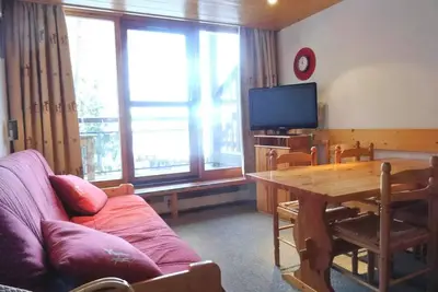 Image de Appartement 2 pièces 6 personnes en duplex, skis aux pieds, dans le village de Charmettoger à Arc 1800