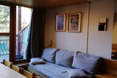 Image de Appartement 3 pièces 8 personnes en duplex, skis aux pieds, dans le village de Charmettoger à Arc 1800