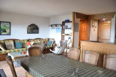 Image de Charmant duplex de 4 pièces dans une résidence au pied des pistes dans le quartier du Chantel.