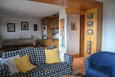 Image de Bel appartement 4 pièces 7 personnes sur les pistes dans le village du Chantel à Arc 1800