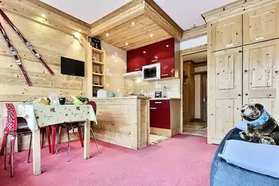 Image de Schönes Studio geschmackvoll renoviert für 4 Personen in Tignes Ski zu den Füßen und in der Nähe von Geschäften im Lake Bereich. Erscheinungen