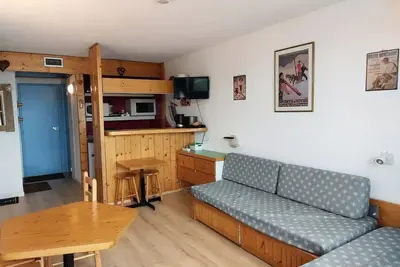 Image de Appartement 2 pièces 5 personnes au pied des pistes et des commerces, proche de l'Esf et de la garderie dans le village des Vill