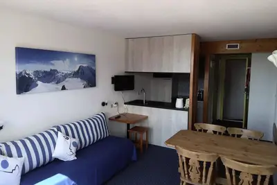 Image de Appartement 2 pièces 5 personnes au pied des pistes et des commerces, proche de l'Esf et de la garderie dans le village des Vill