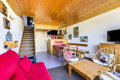 Image de Agréable appartement 2 pièces 7 personnes à Arc 1600 dans une résidence avec piscine extèrieure proche des pistes et des commerc