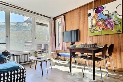 Image de Beau 2 Pièces rénové au dernier étage d'une résidence proche des pistes