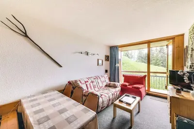 Image de Appartement de charme 2 pièces \/ 6 personnes à Arc 1800 en centre station, proche des pistes et des commerces, dans le village d