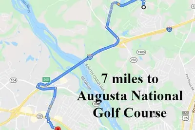 Image de Location spacieuse maison des maîtres, à 11 km d'Augusta National