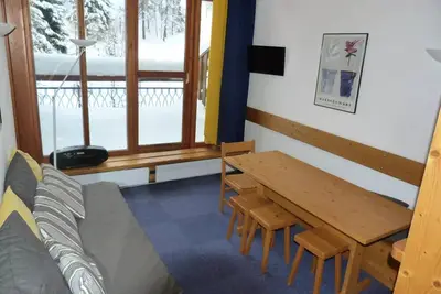 Image de Joli 3 pièces 6 personnes en duplex proche des pistes dans le village de Charmettoger à Arc 1800
