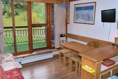 Image de Appartement 2 pièces en duplex pour 5 personnes proche des pistes dans le village de Charmettoger à Arc 1800