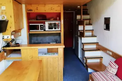 Image de Appartement 2 pièces en duplex pour 5 personnes proche des pistes dans le village de Charmettoger à Arc 1800