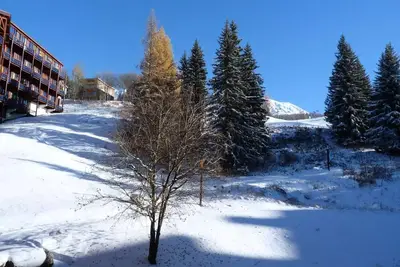 Image de Appartement 2 pièces en duplex pour 5 personnes proche des pistes dans le village de Charmettoger à Arc 1800