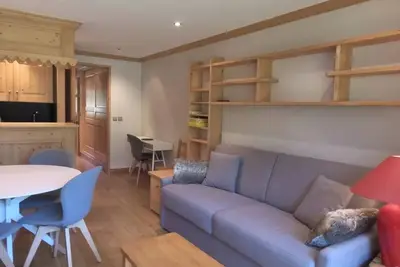 Image de 2-Zimmer-Wohnung für 4-5 Personen in Méribel Zentrum in der Nähe von Geschäften und Skipisten