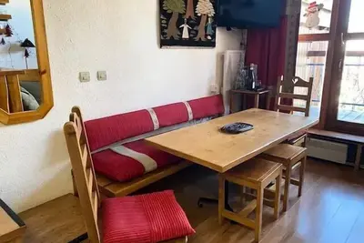 Image de Appartement de charme en duplex, équipé pour 6 personnes, proche des pistes dans le village de Charmettoger à Arc 1800