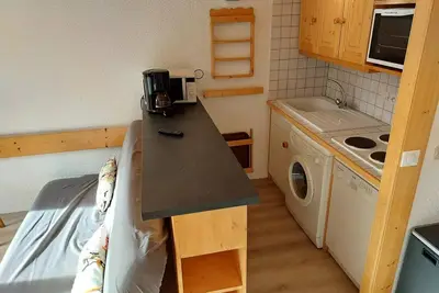 Image de Appartement 4 pièces en duplex pour 10 personnes à Arc 1800 dans le village de Charmettoger, au pied des pistes