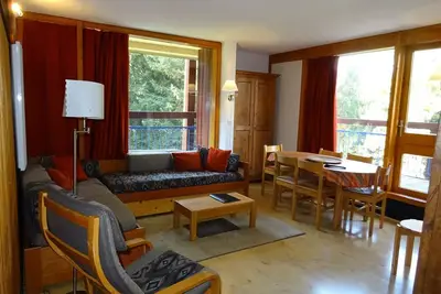 Image de Bel appartement 3 pièces pour 6 personnes, proche des pistes et des commerces, au cœur du village du Charvet à Arc 1800.