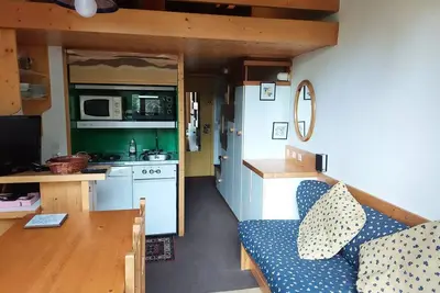 Image de Appartement 2 pièces, en duplex, pour 4 personnes, au pied des pistes et du télécabine et proche des commerces dans le village d