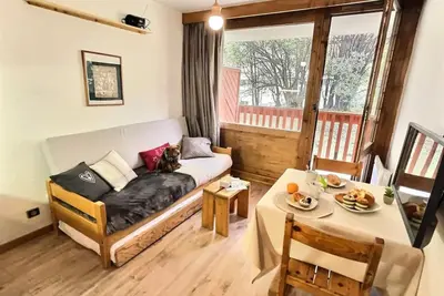 Image de Studio für 2 Personen in Val d'Isère 600m vom Dorfzentrum und Pisten