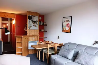 Image de Studio für 4 Personen in Arc 2000 in der Nähe der Pisten, Geschäfte und Eisbahn
