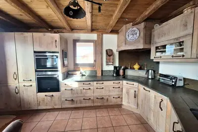 Image de Chalet de charme type savoyard 8-9 personnes à Vallandry situé dans un quartier calme
