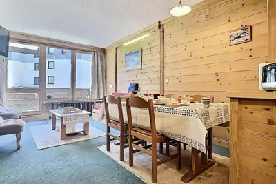 Image de Charmante Wohnung 6 Personen in Tignes in der Nähe der Pisten und Geschäfte im Viertel Val Claret. Wohnung befindet sich