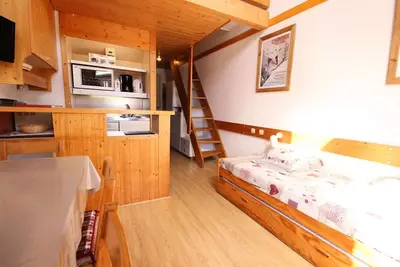 Image de Appartement 2 pièces 5 personnes à Vallandry en centre station et à côté des pistes