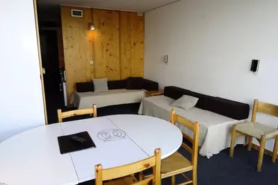 Image de Appartement 2 pièces 5 personnes au centre de la station d'Arc 1800, pied des pistes et proche des commerces dans le village du