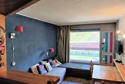 Image de Charmantes Studio für 4 Personen im Arc 2000 Ski zu den Füßen, im Zentrum Resort, am Fuß der Geschäfte und in der Nähe von Bowling und