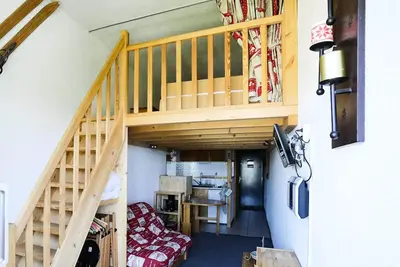 Image de Studio 3 personnes à Arc 1600 au pied des commerces et proche des pistes