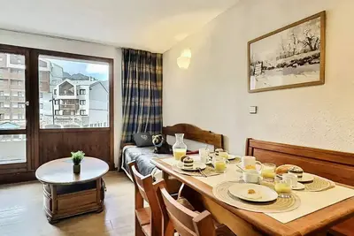 Image de Studio 4 Personen in Tignes am Fuße der Pisten und in der Nähe von Geschäften im Viertel Val Claret. Wohnung befindet sich zu Fuß