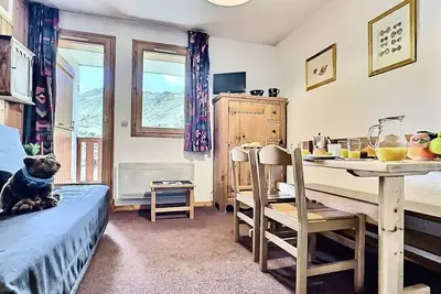 Image de Studio 4 Personen in Tignes am Fuße der Pisten und in der Nähe von Geschäften im Lake Bezirk.