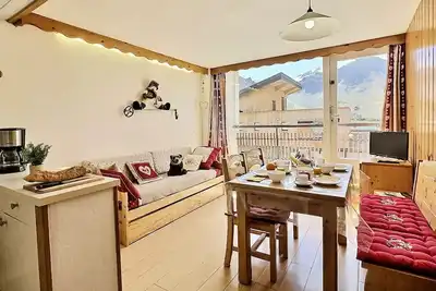 Image de Schönes 4-Personen-Studio in Tignes am Fuße der Geschäfte und in der Nähe der Pisten im Stadtteil Rosset. Charmante Studiokabine
